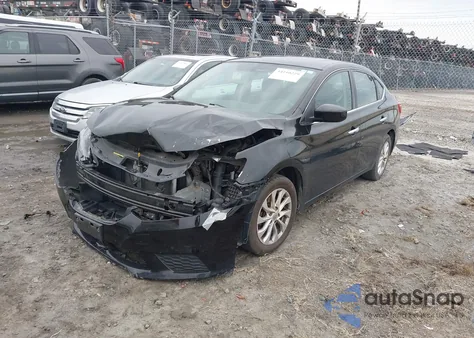 2018 Nissan Sentra S/Sl/Sr/Sv z USA, uszkodzony, nr VIN 3N1AB7AP0JY282542